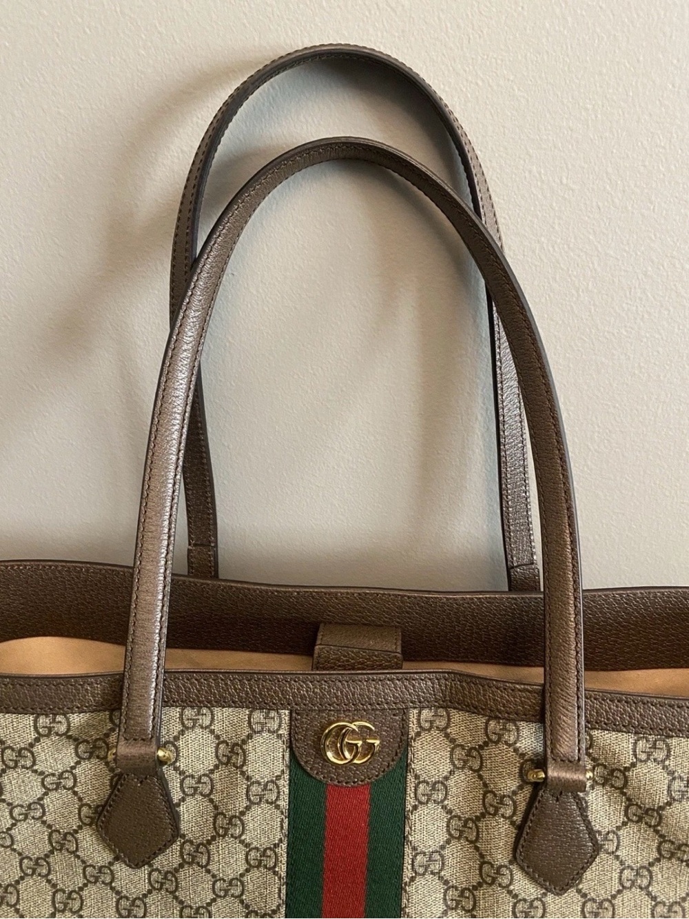 Gucci ophidia Small Tote GG supreme monogram canvas - Picture 6 of 7